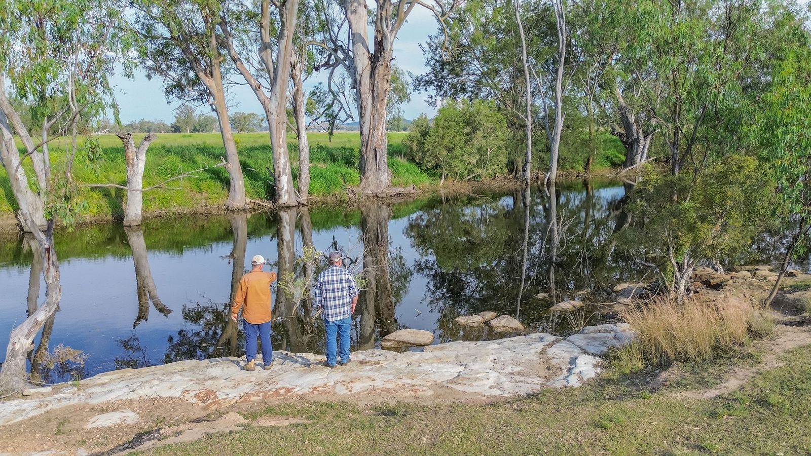 Acreage Living with Dual Water Frontage