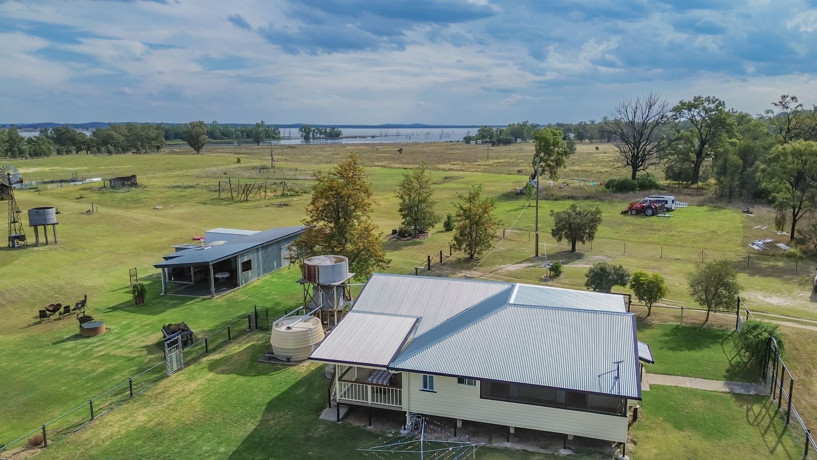 Acreage Living with Dual Water Frontage