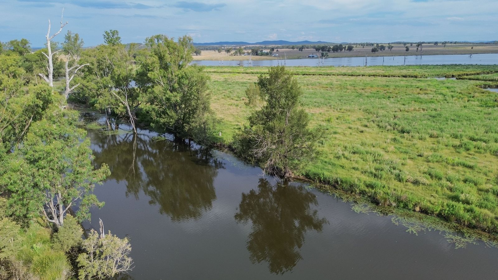 Acreage Living with Dual Water Frontage