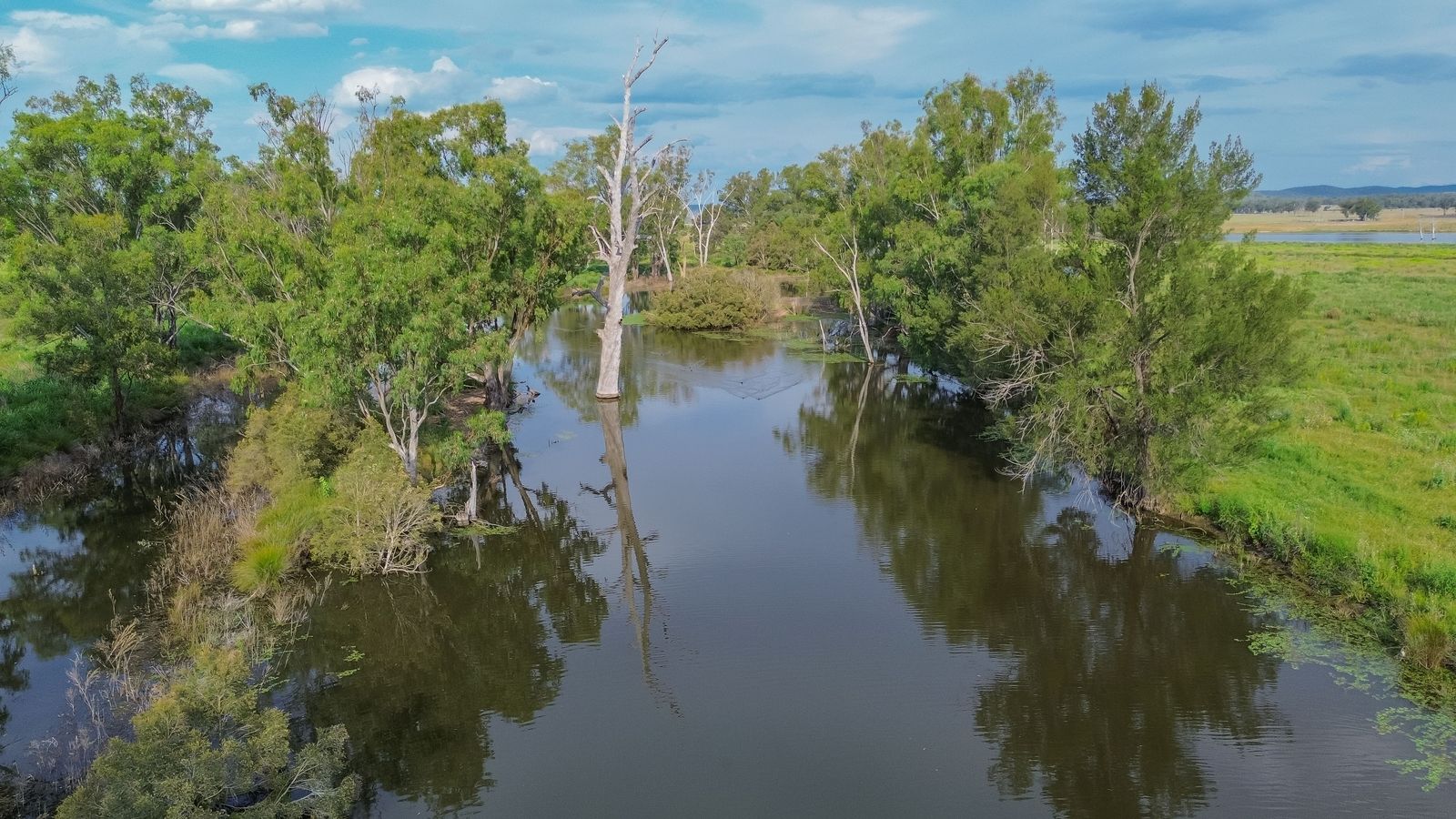 Acreage Living with Dual Water Frontage