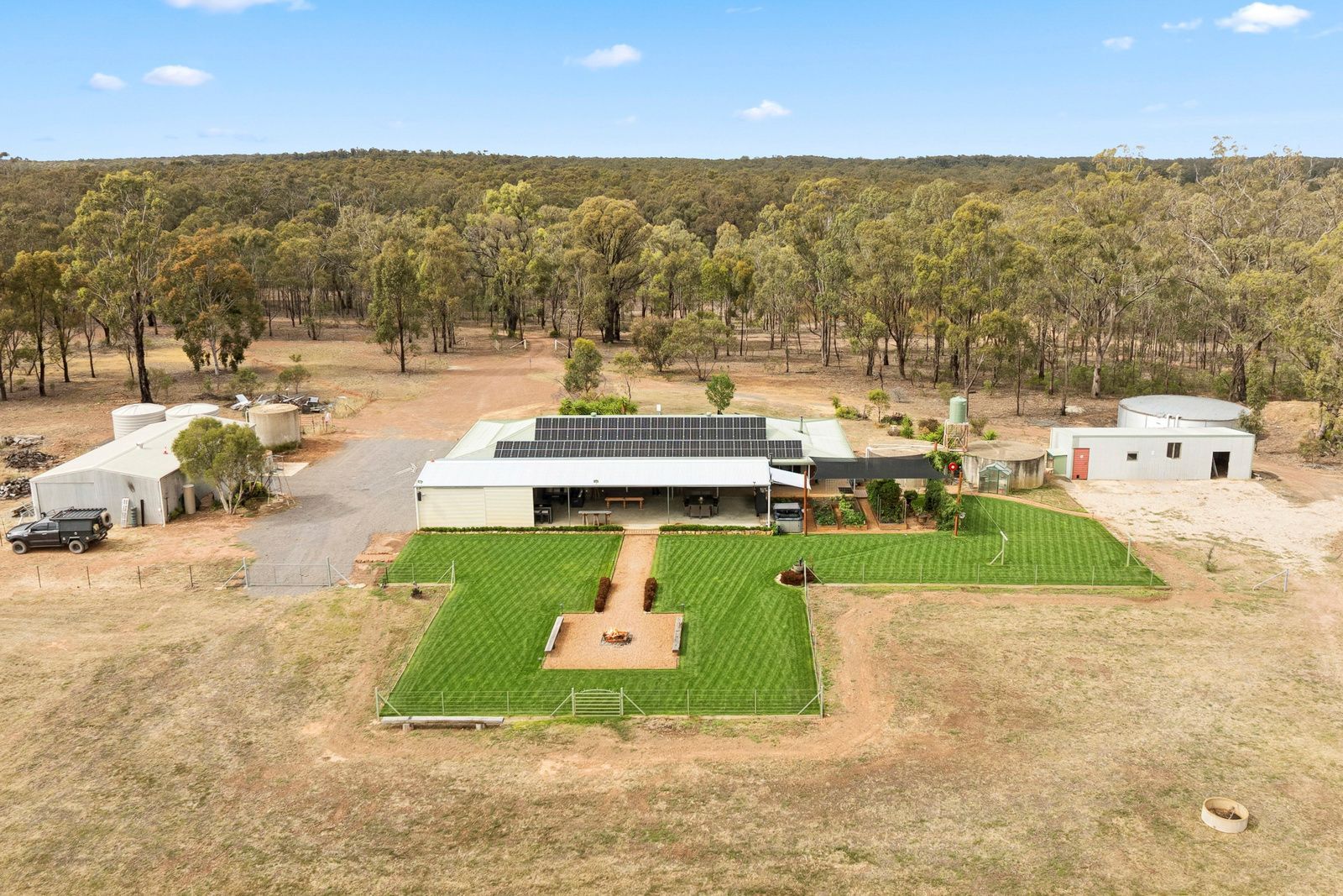 FULLY OFF-GRID LUXURY ON 35 ACRES - SUSTAINABLE LIVING REDEFINED