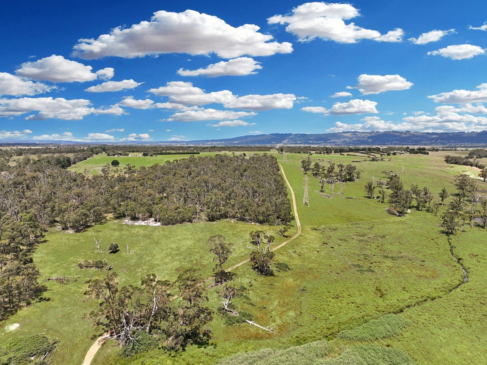 151 acres with sweeping views- creek frontage