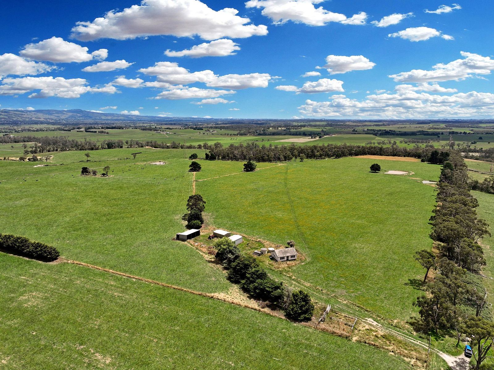 151 acres with sweeping views- creek frontage