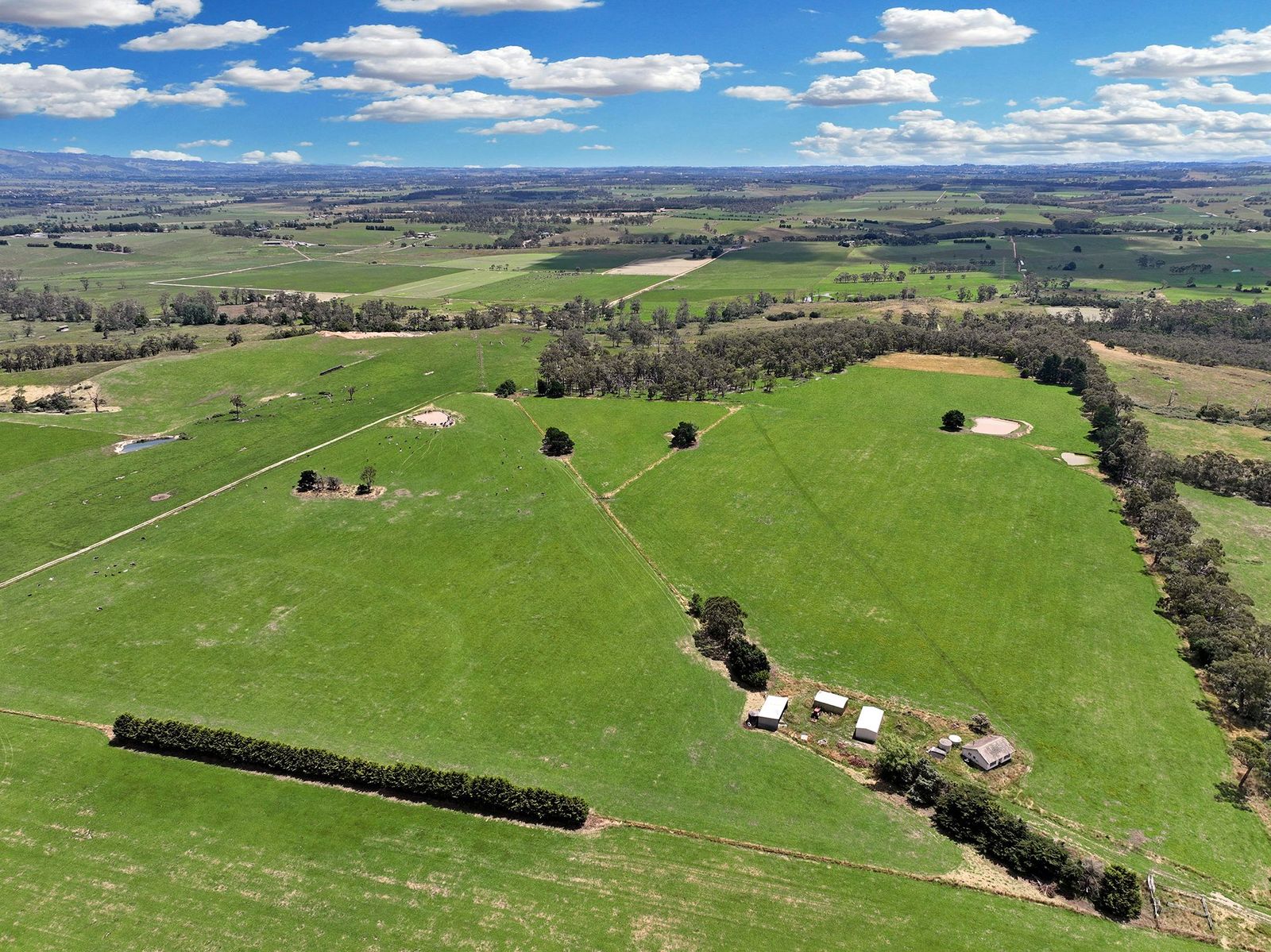 151 acres with sweeping views- creek frontage