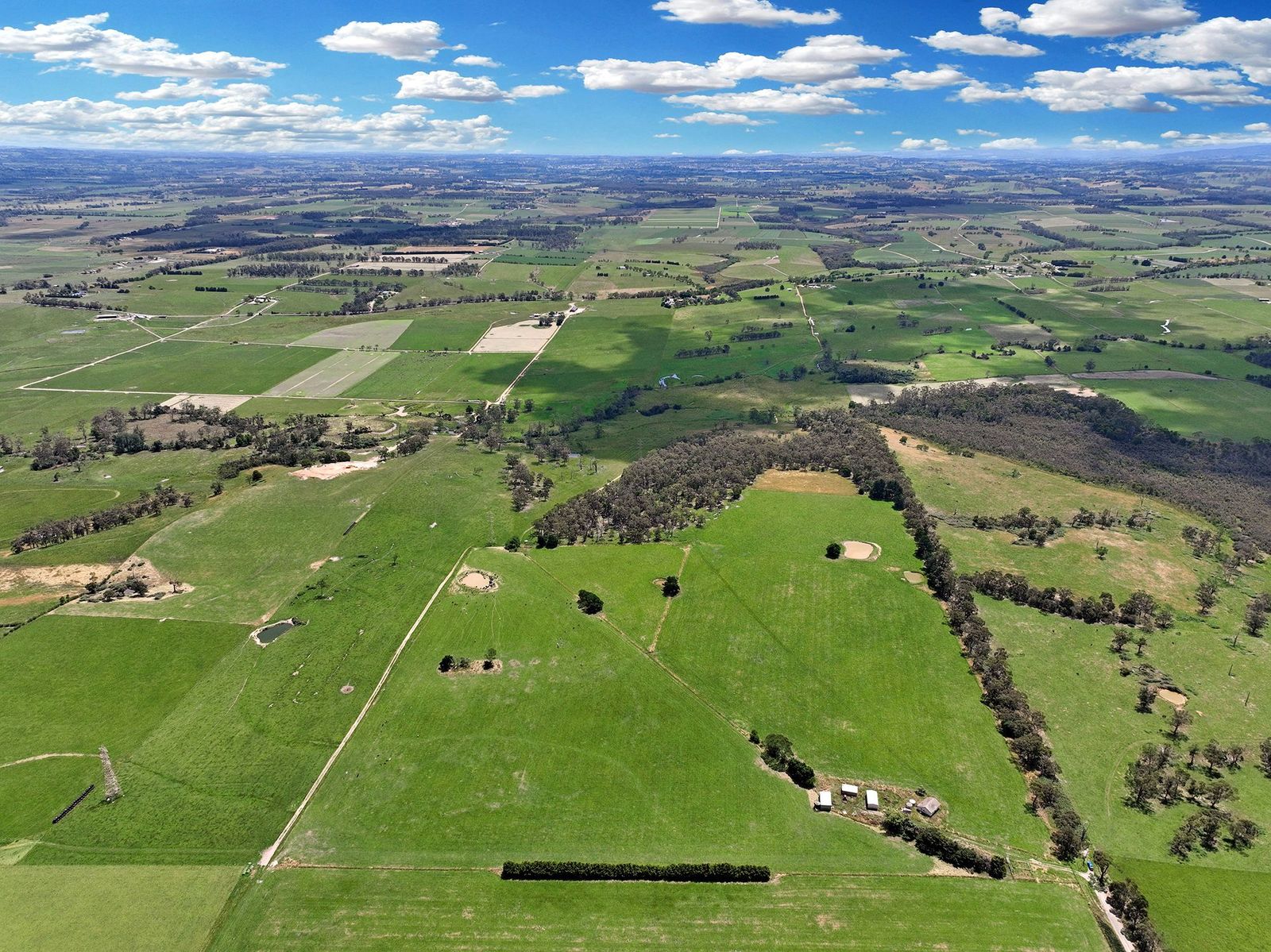 151 acres with sweeping views- creek frontage