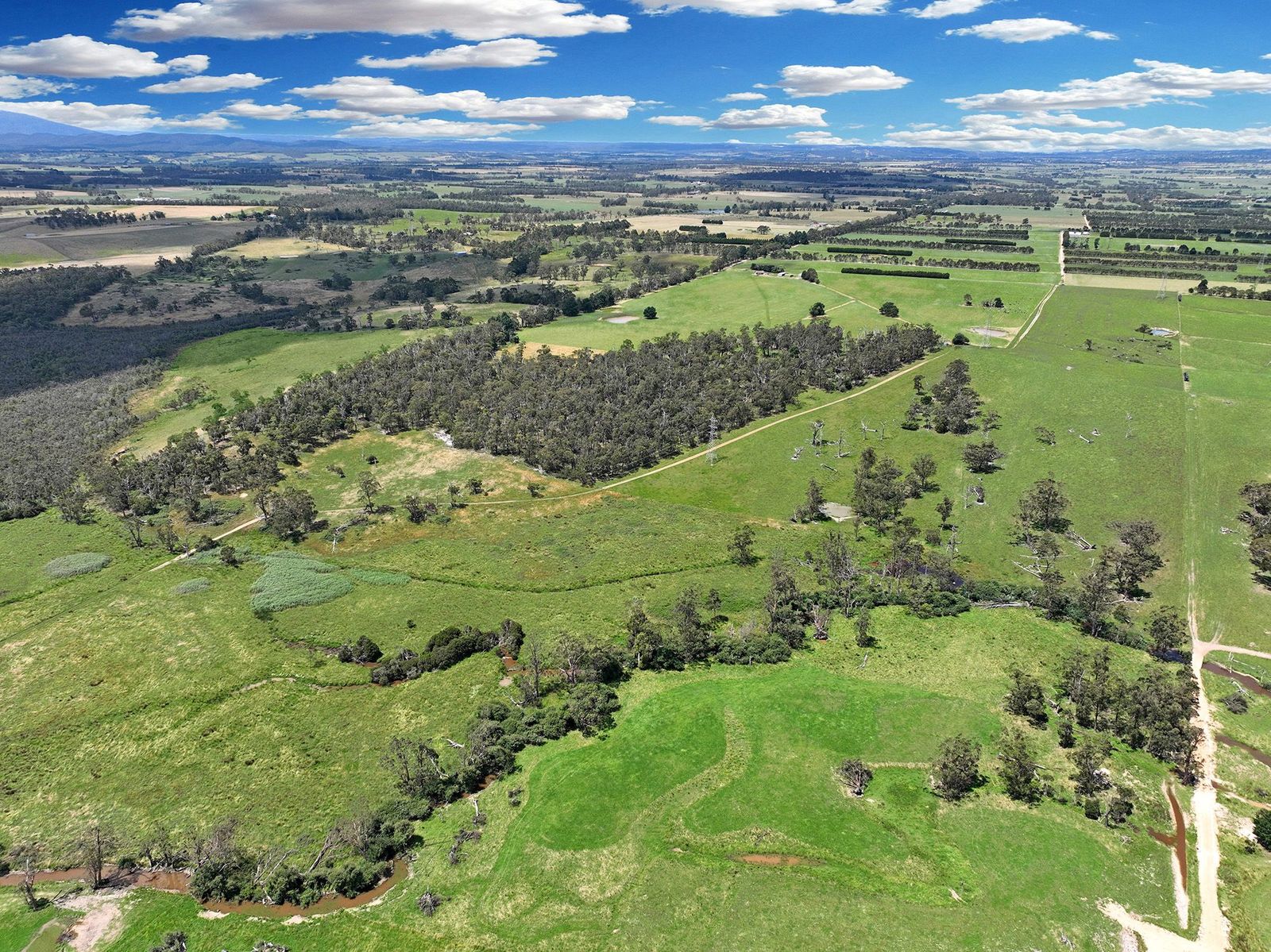 151 acres with sweeping views- creek frontage