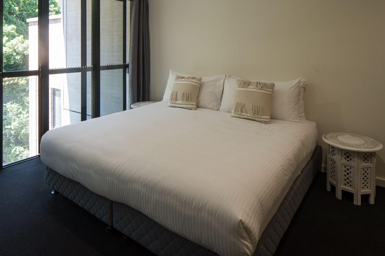 THE GLASS STUDIOS are sleek industrial living and are located in the heart of Newtown.