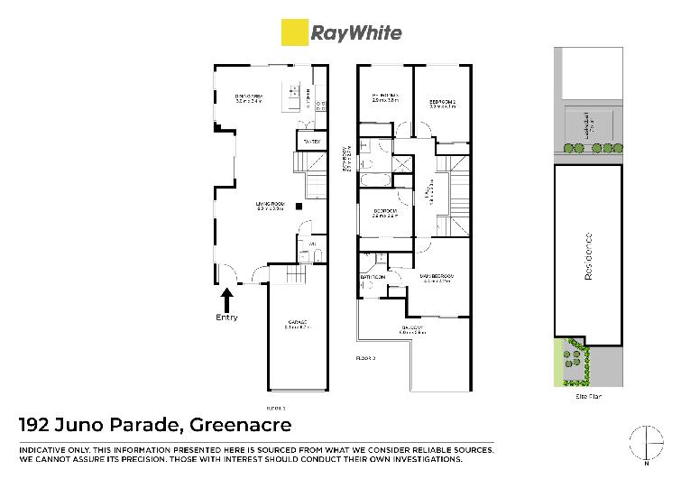 Stylishly finished duplex in Central Location !!!