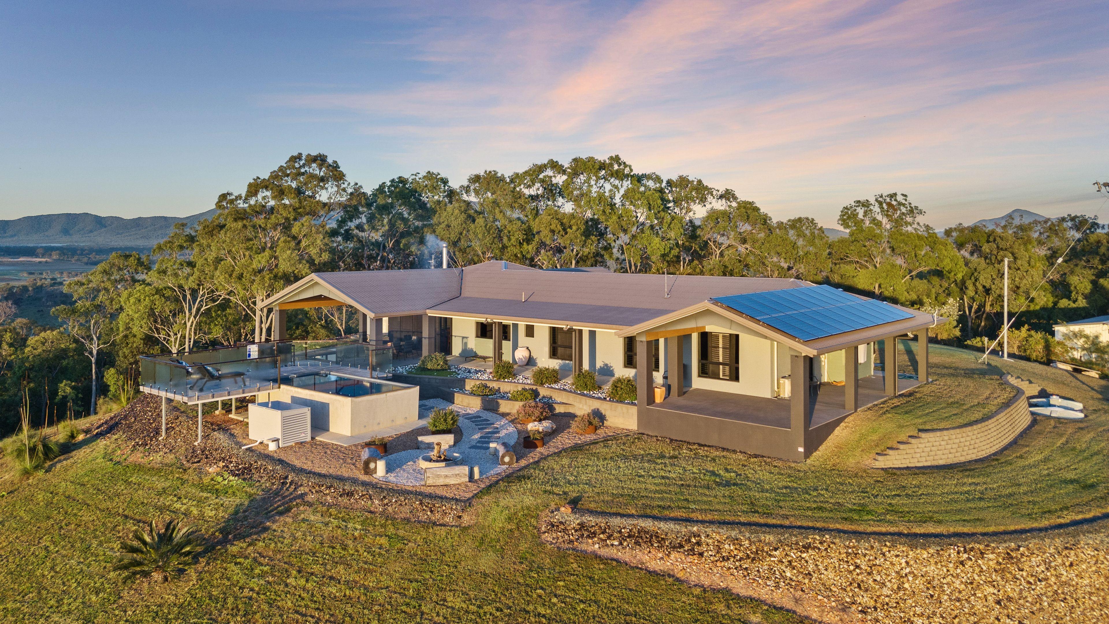 A Private Hilltop Retreat with Panoramic Ocean & Country Views