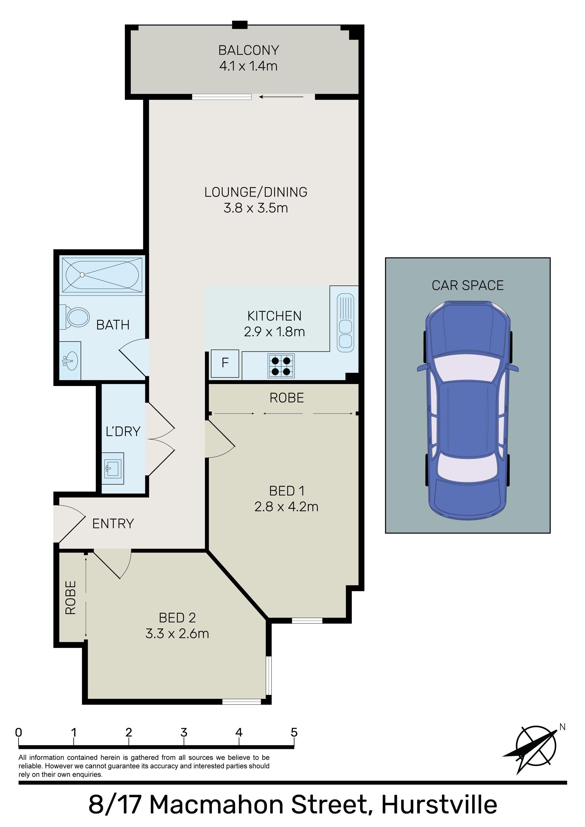 Unit for Rent: Hurstville, NSW 2220, NSW, 2220