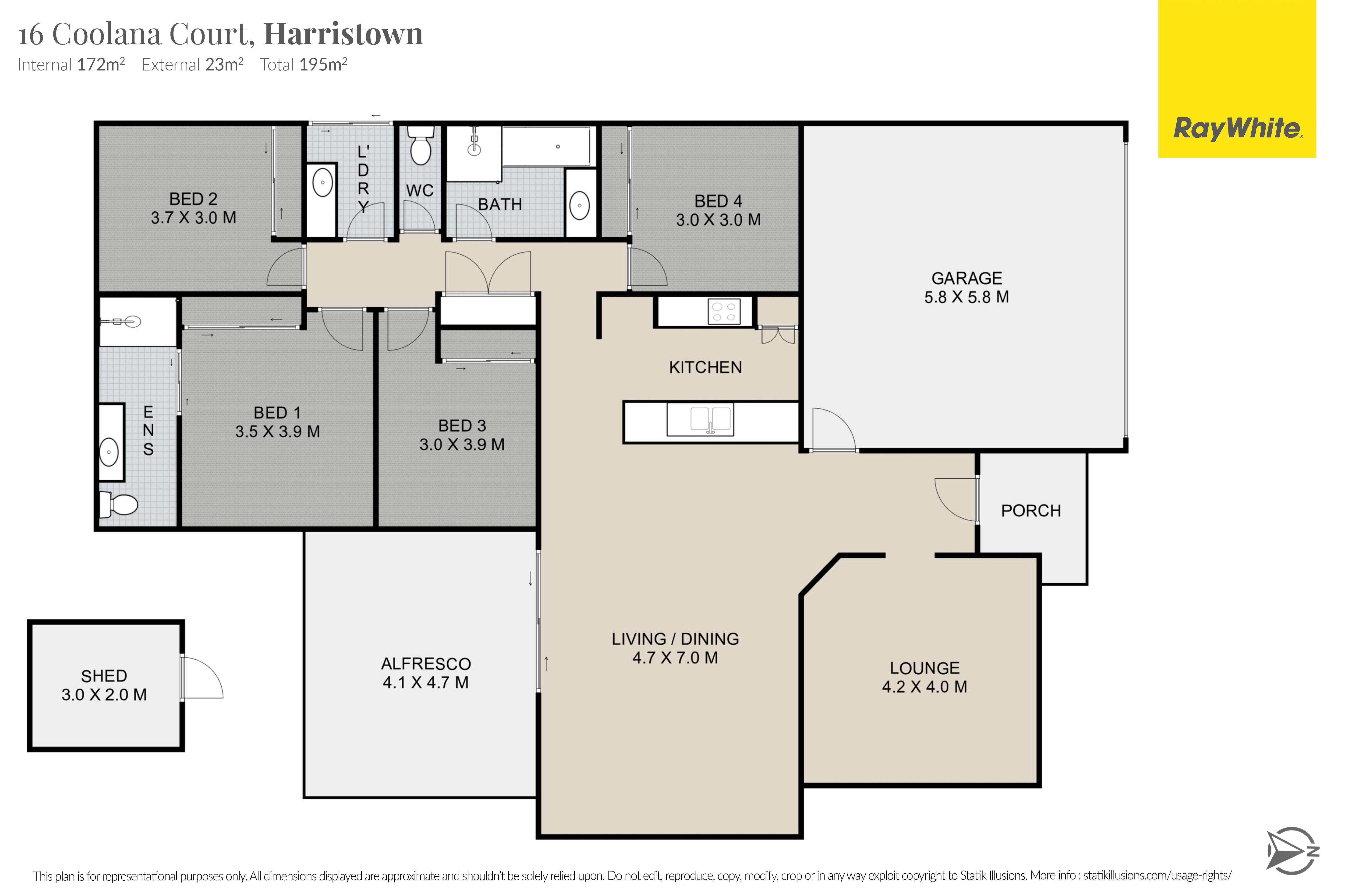 House for Rent: Harristown, QLD 4350, QLD, 4350