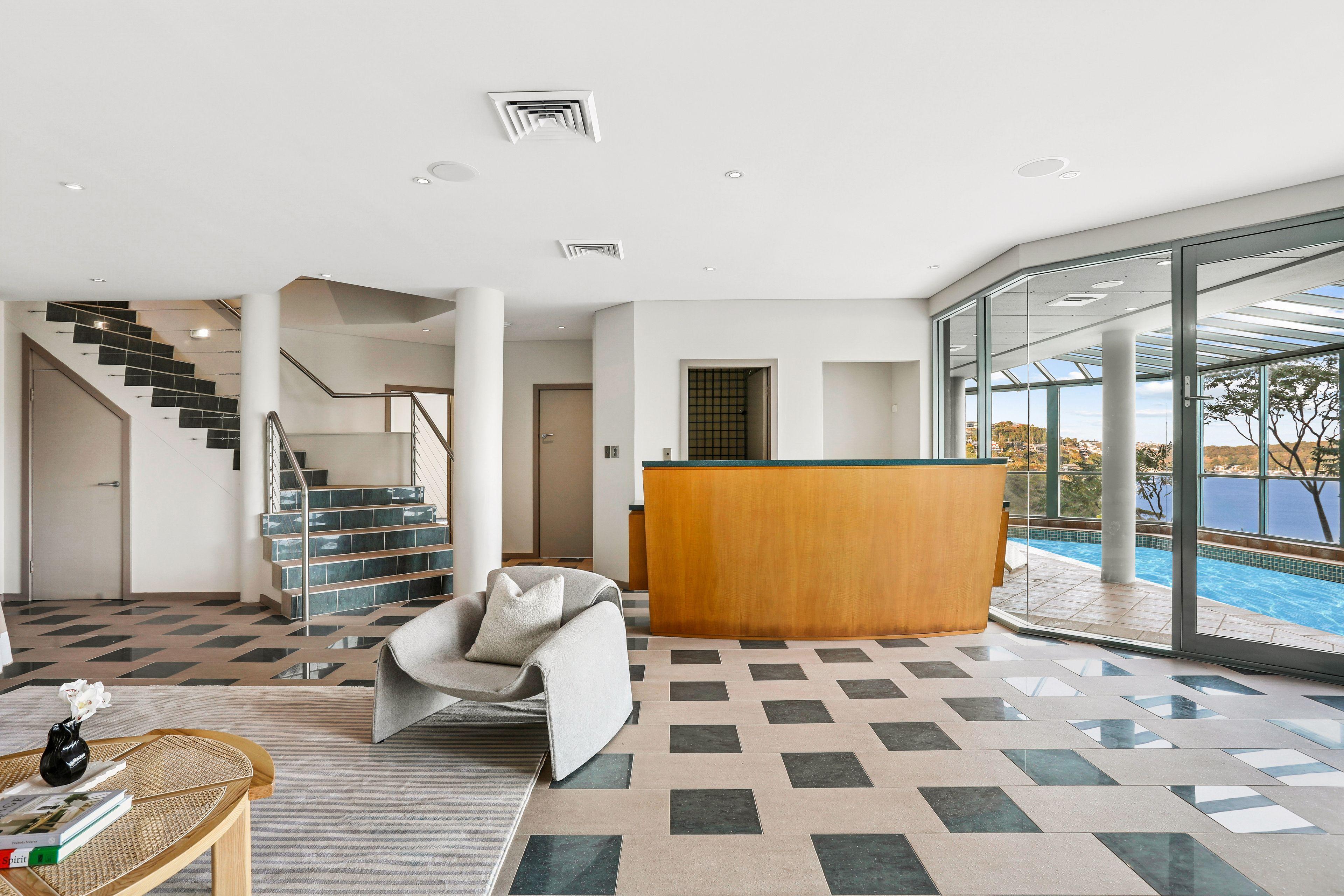 Waterfront Masterpiece with Sailors Bay Views