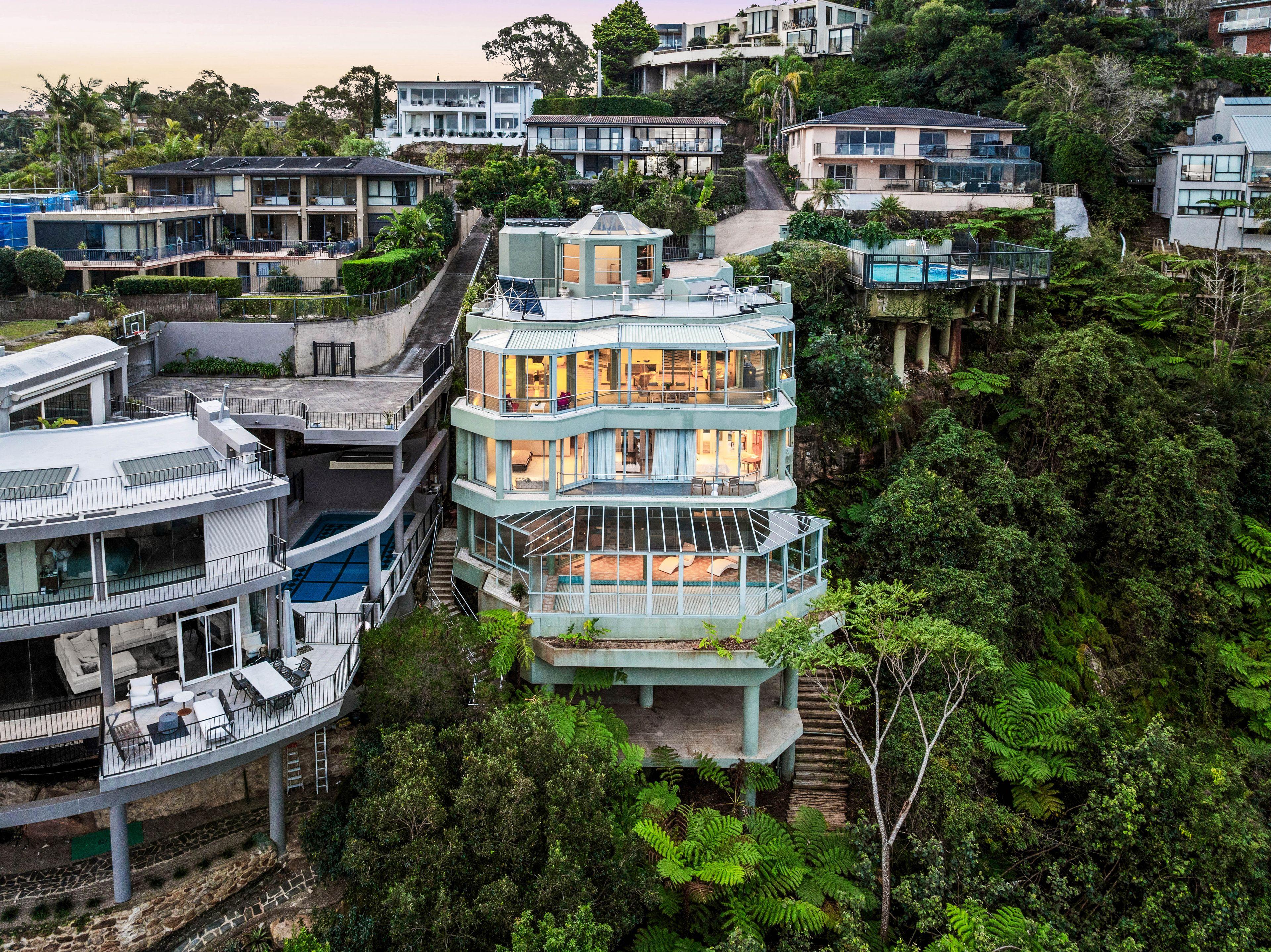 Waterfront Masterpiece with Sailors Bay Views