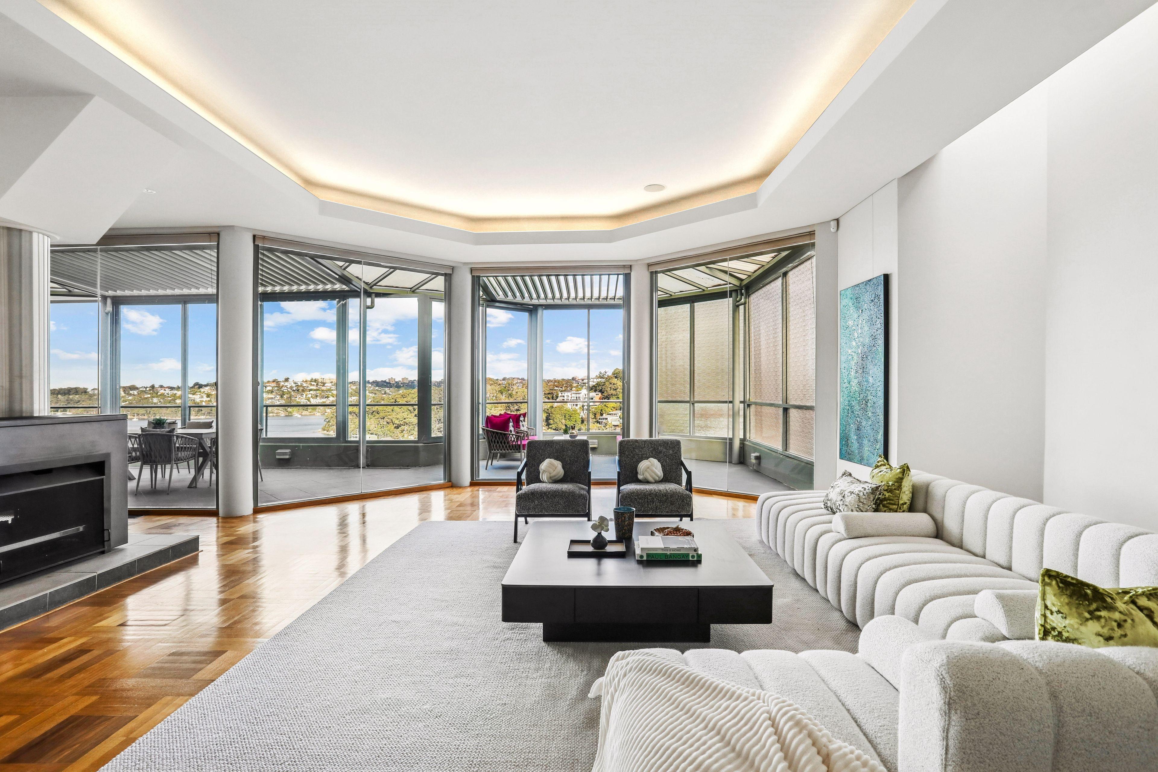 Waterfront Masterpiece with Sailors Bay Views