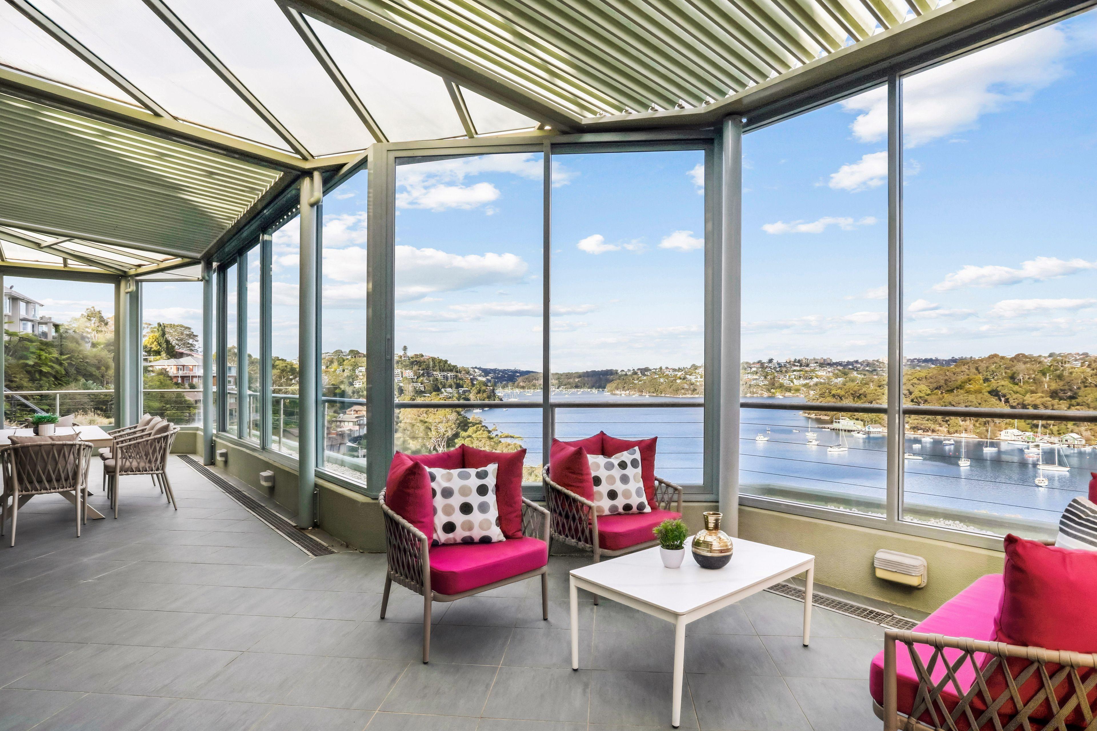 Waterfront Masterpiece with Sailors Bay Views