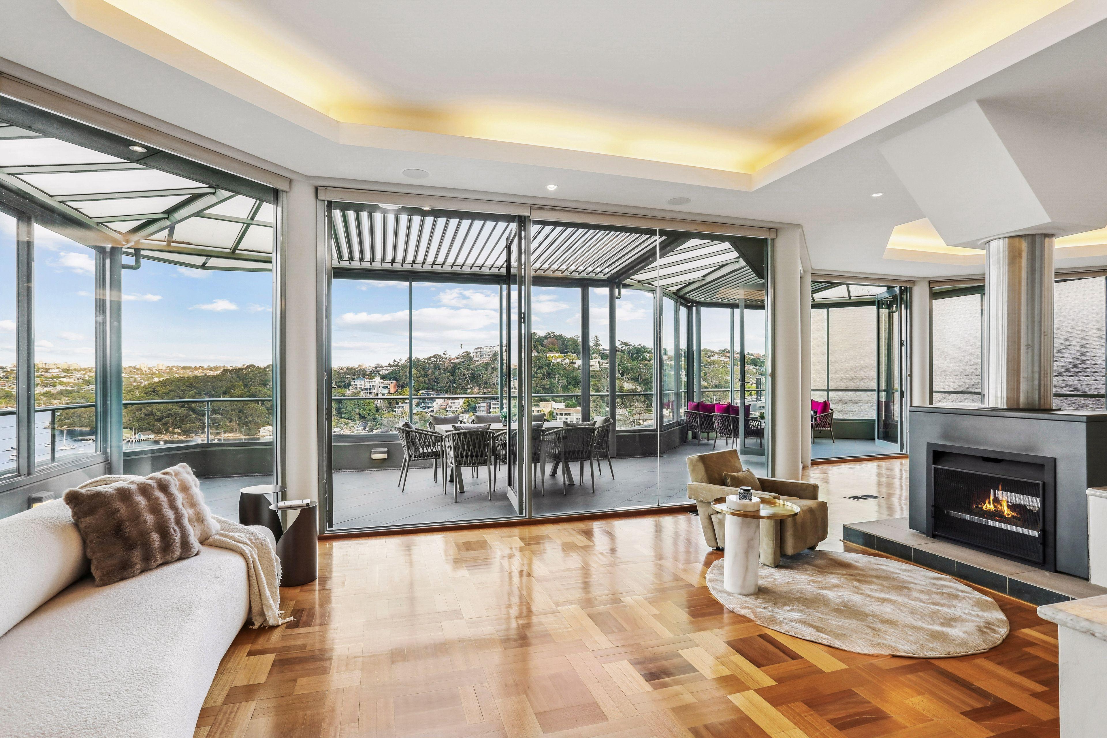 Waterfront Masterpiece with Sailors Bay Views