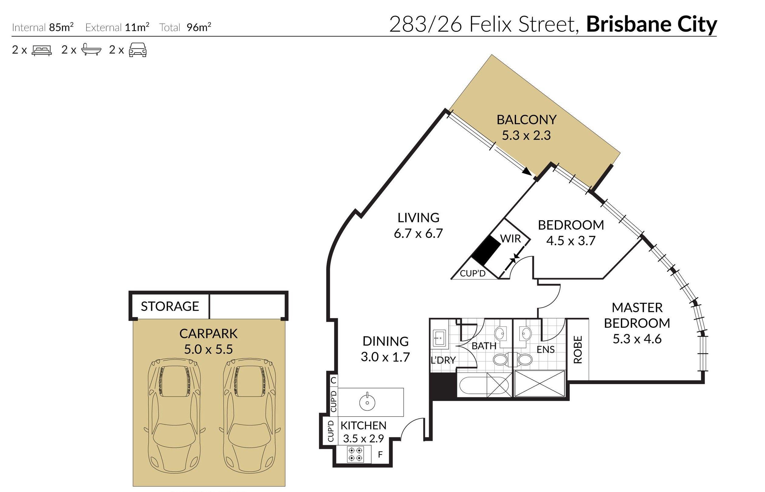 Fully Furnished | River Views & Two Carparks