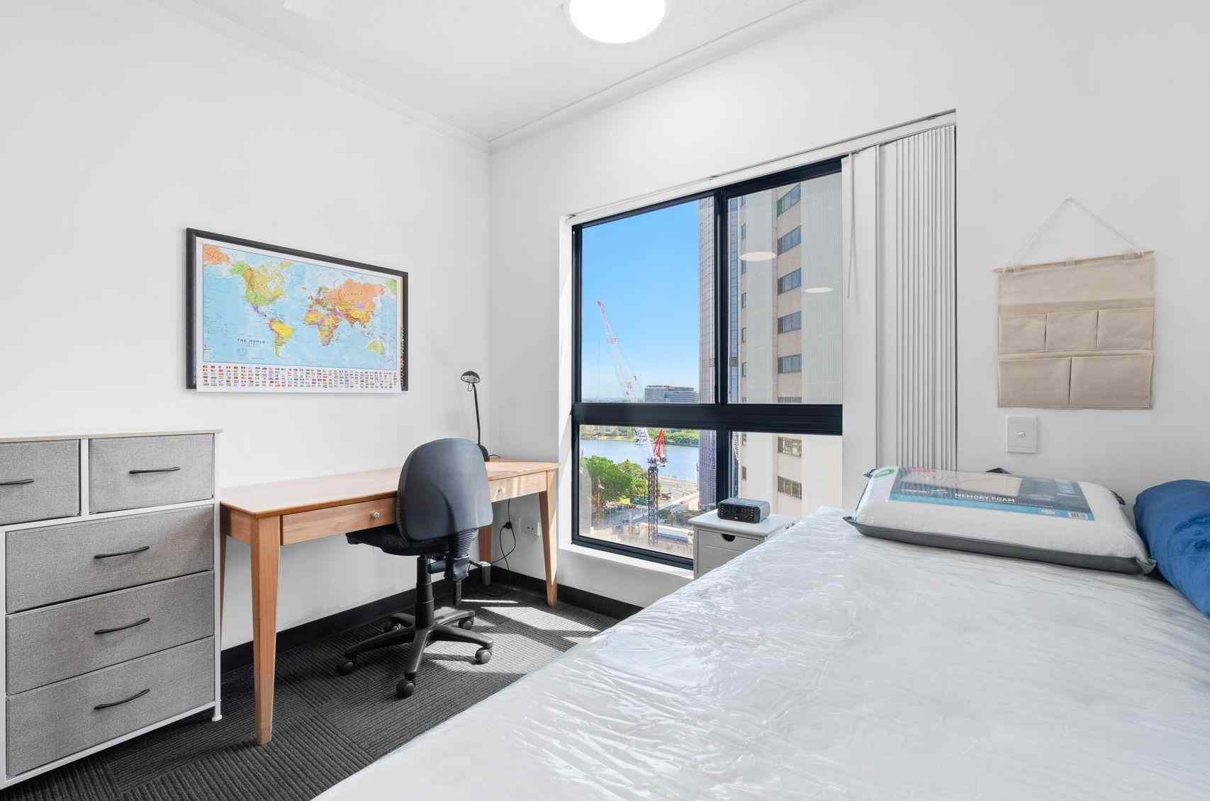 FULLY FURNISHED STUDIO IN UNILODGE: QLD Brisbane City, QLD 4000 Apartment | Prop-GPT the AI-Powered Property Portal