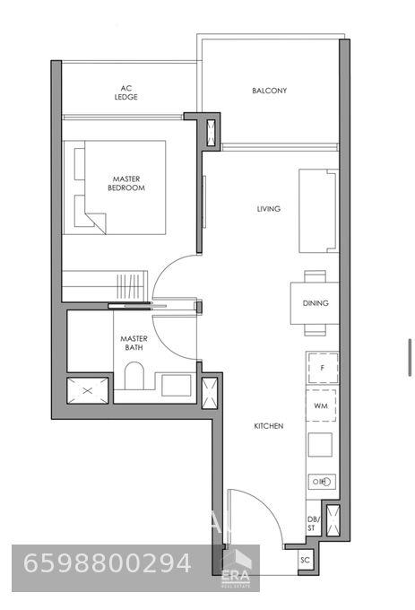 Condominium for Sale, Fourth Avenue Fourth Avenue Residences, SGD 1,200,000 | Leasehold 99