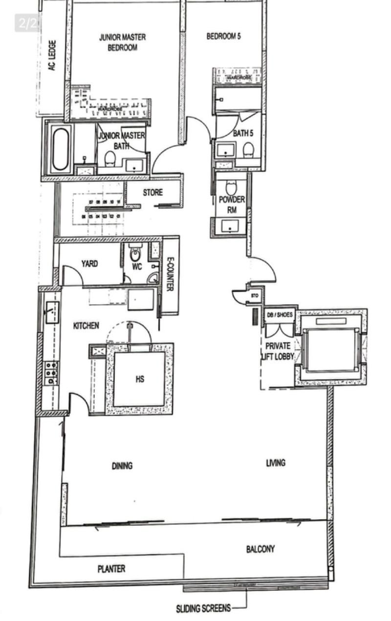 Condominium for Sale, Buckley Classique Condominium For Sale, $9,500,000, 5 Bed 5 Bath 4,359 sqft $2,179.00 psf, SGD 9,500,000