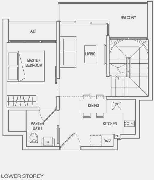 Condominium for Sale, Eon Shenton Condominium For Sale, $1,850,000, 2 Bed 2 Bath 947 sqft $1,954.00 psf, SGD 1,850,000 | 99-year Leasehold
