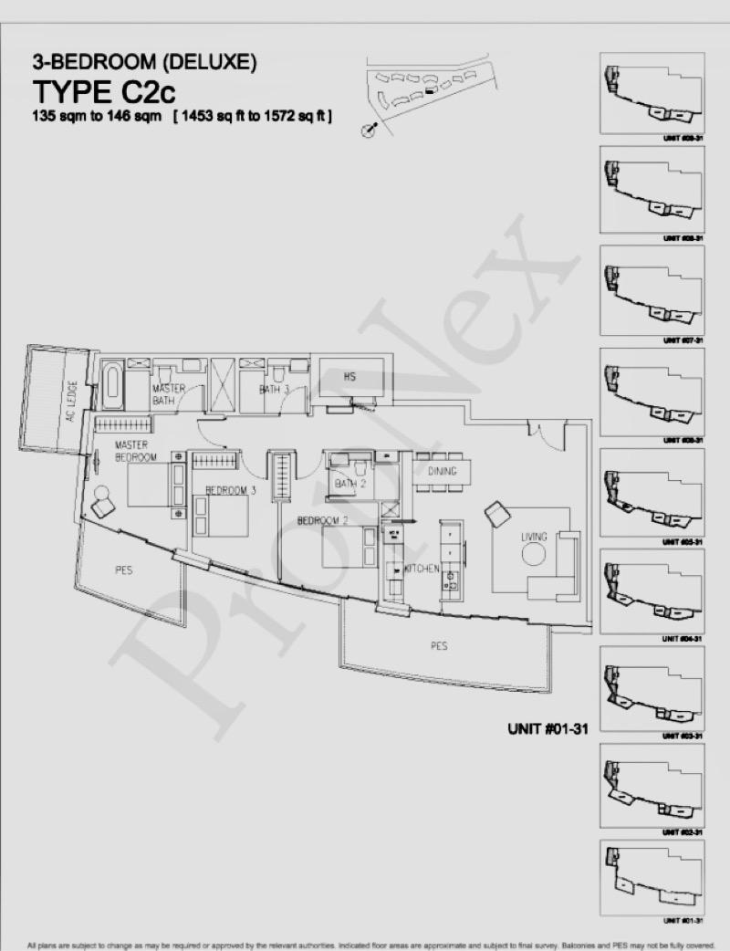 Condominium for Sale, Corals at Keppel Bay Condominium For Sale, $3,688,000, 3 Bed 3 Bath 1,475 sqft $2,500.00 psf, SGD 3,688,000 | 99-year Leasehold