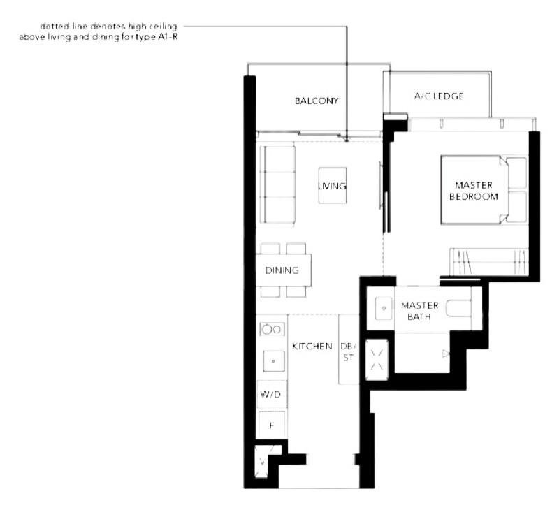 Apartment for Sale, Margaret Ville Apartment For Sale, $1,150,000, 1 Bed 1 Bath 463 sqft $2,484.00 psf, SGD 1,150,000
