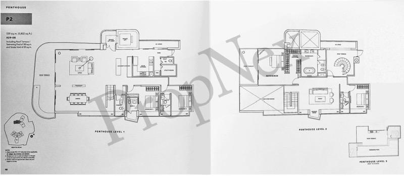 Condominium for Sale, Trilight Condominium For Sale, $15,800,000, 5 Bed 6 Bath 5,802 sqft $2,723.00 psf, SGD 15,800,000 | Freehold