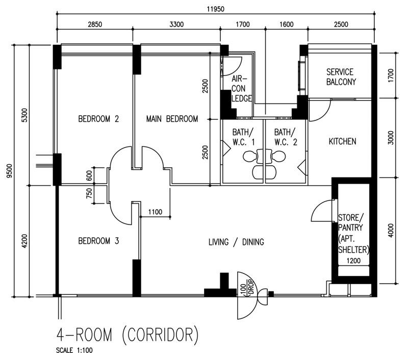HDB Apartment for Sale, 122 Lorong 2 Toa Payoh HDB Apartment For Sale, $820,000, 3 Bed 2 Bath 1,076 sqft $762.00 psf, SGD 820,000 | 99-year Leasehold