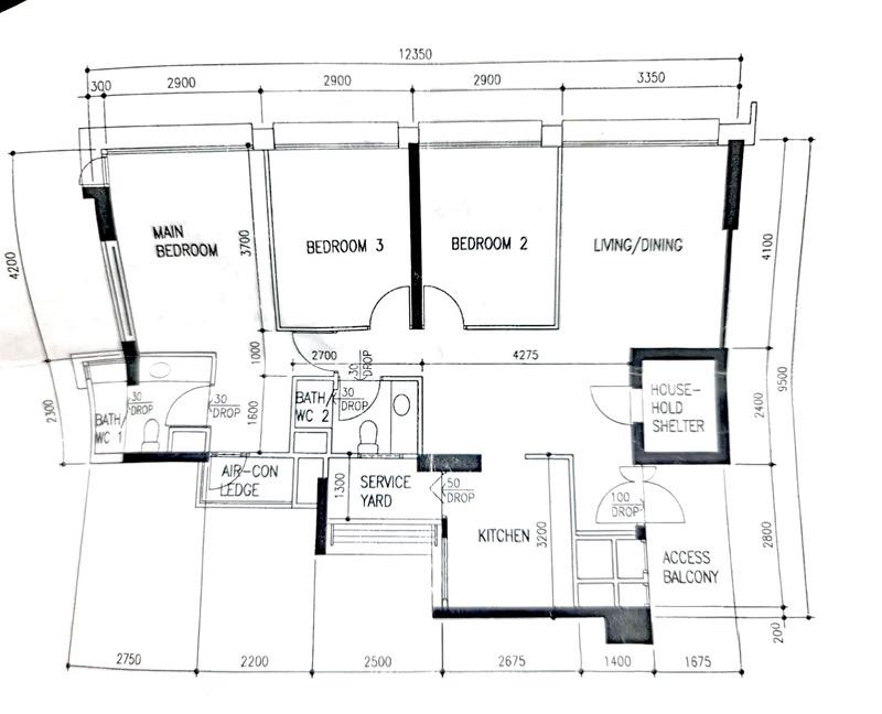 HDB Apartment for Sale, 275C Compassvale Link HDB Apartment For Sale, $830,000, 3 Bed 2 Bath 968 sqft $857.00 psf, SGD 830,000 | 99-year Leasehold