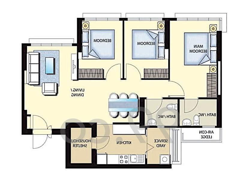 HDB Apartment for Sale, 131A Lorong 1 Toa Payoh HDB Apartment For Sale, $1,180,000, 3 Bed 2 Bath 1,001 sqft $1,179.00 psf, SGD 1,180,000 | 99-year Leasehold