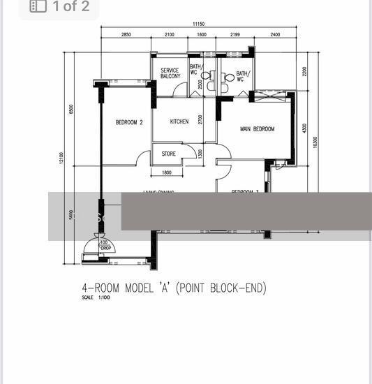 HDB Apartment for Sale, 170 Gangsa Road HDB Apartment For Sale, $700,000, 3 Bed 2 Bath 1,087 sqft $644.00 psf, SGD 700,000 | 99-year Leasehold