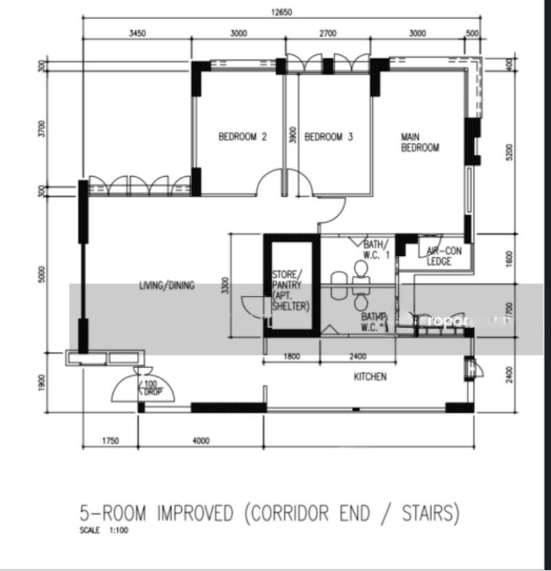 HDB Apartment for Sale, 624 Senja Road HDB Apartment For Sale, $699,999, 3 Bed 2 Bath 1,184 sqft $591.00 psf, SGD 699,999 | 99-year Leasehold