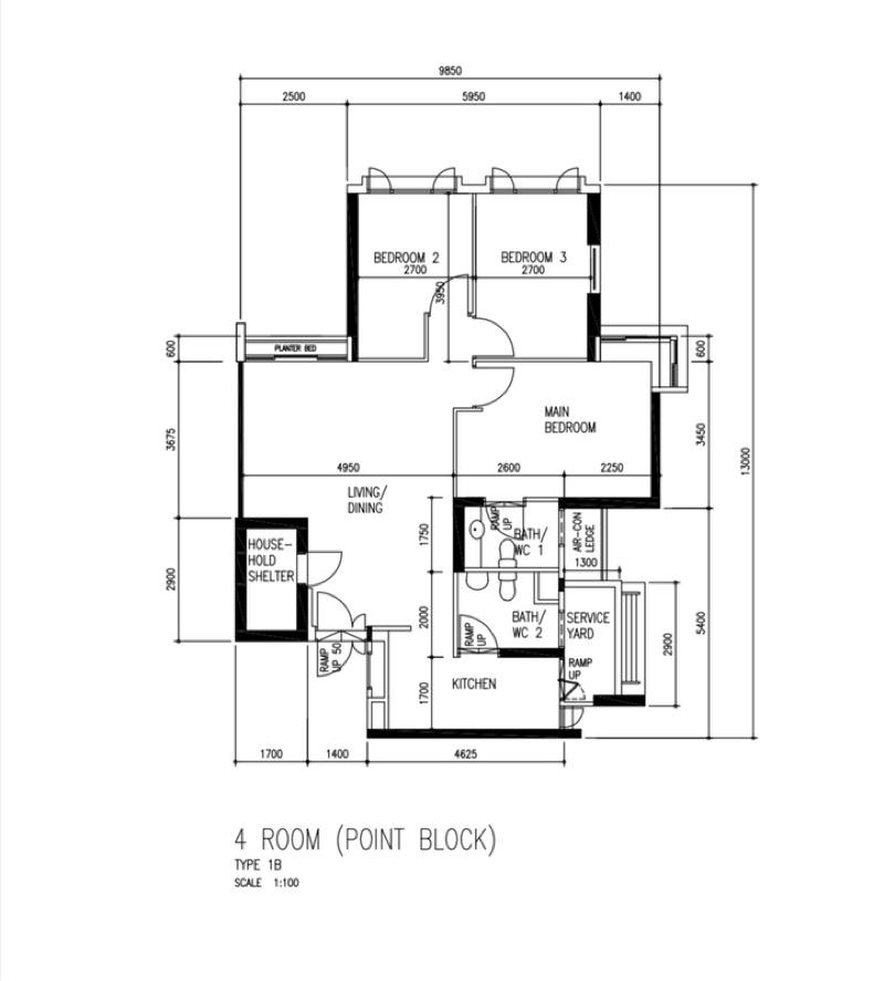 HDB Apartment for Sale, 410B Fernvale Road HDB Apartment For Sale, $720,000, 3 Bed 2 Bath 1,022 sqft $705.00 psf, SGD 720,000 | 99-year Leasehold