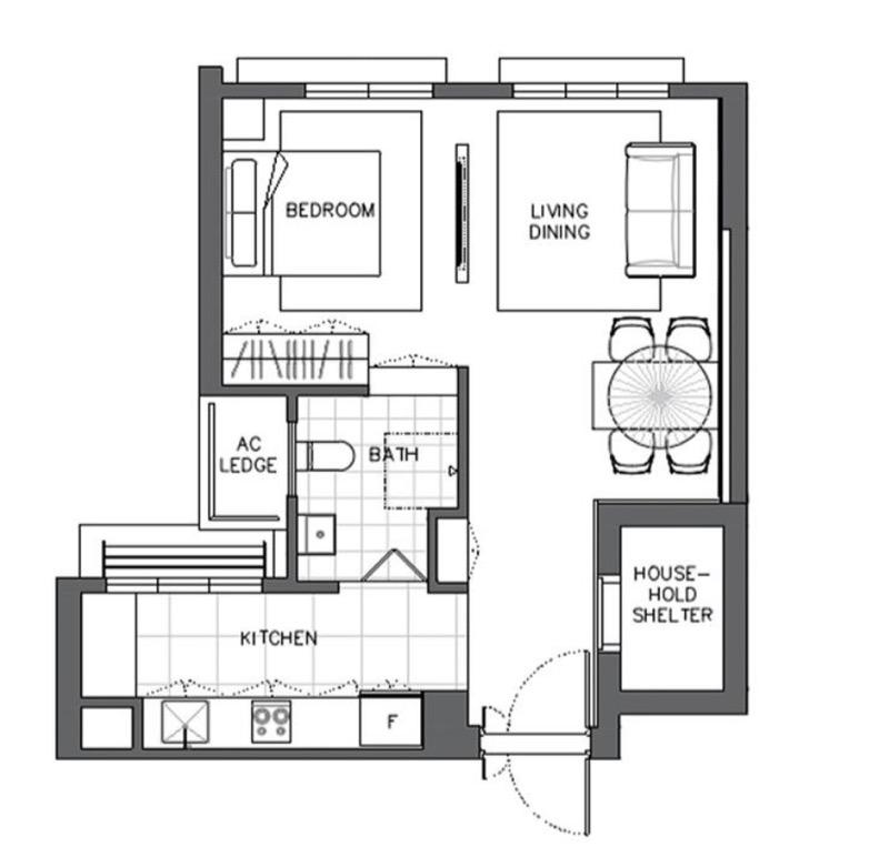 HDB Apartment for Sale, 232C Sumang Lane HDB Apartment For Sale, $398,000, 1 Bed 1 Bath 505 sqft $788.00 psf, SGD 398,000 | 99-year Leasehold