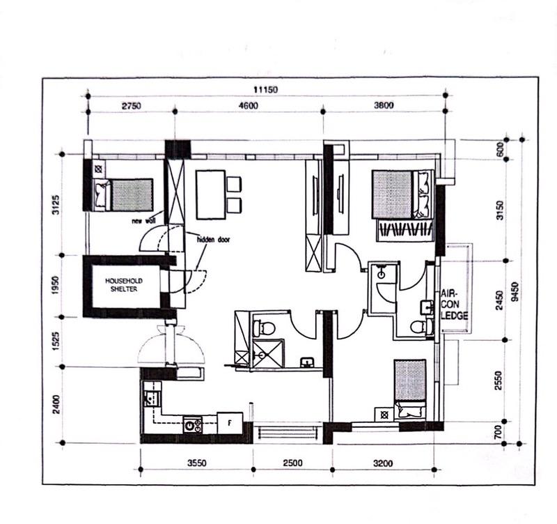 HDB Apartment for Sale, 43A Margaret Drive HDB Apartment For Sale, $1,350,000, 3 Bed 2 Bath 947 sqft $1,426.00 psf, SGD 1,350,000