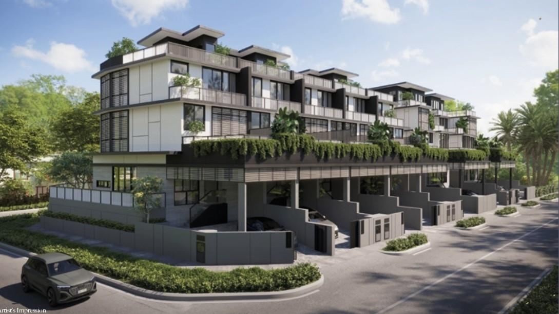 Prop-GPT: Corner Terrace: D17   Eminence Landed  D17 Brand New Corner-T @ Pasir Ris
