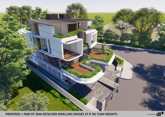 Semi-Detached for Sale,  D19  8.7.0.0.6.6.6.1 New 2.5 Sty + Basement Semi-D @ Tai Yuan Garden Semi-Detached House For Sale, , SGD 9,800,000 | Freehold