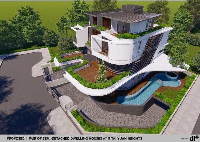 Semi-Detached for Sale,  D19  8.7.0.0.6.6.6.1 New 2.5 Sty + Basement Semi-D @ Tai Yuan Garden Semi-Detached House For Sale, , SGD 9,800,000 | Freehold