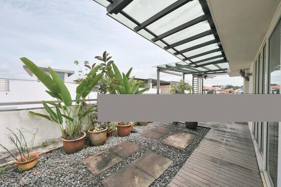 Corner Terrace for Sale, Freehold 3.5 Storey Corner Terrace @ Mimosa Corner Terrace For Sale, $4,888,000, 5 Bed 5 Bath 3,800 , SGD 4,888,000 | Freehold