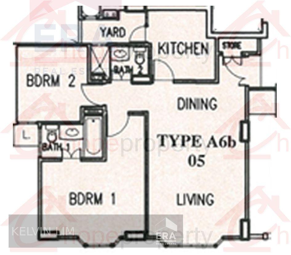 Condominium for Sale, Jalan Jurong Kechil Sherwood Condominium, SGD 1,390,000 | Freehold