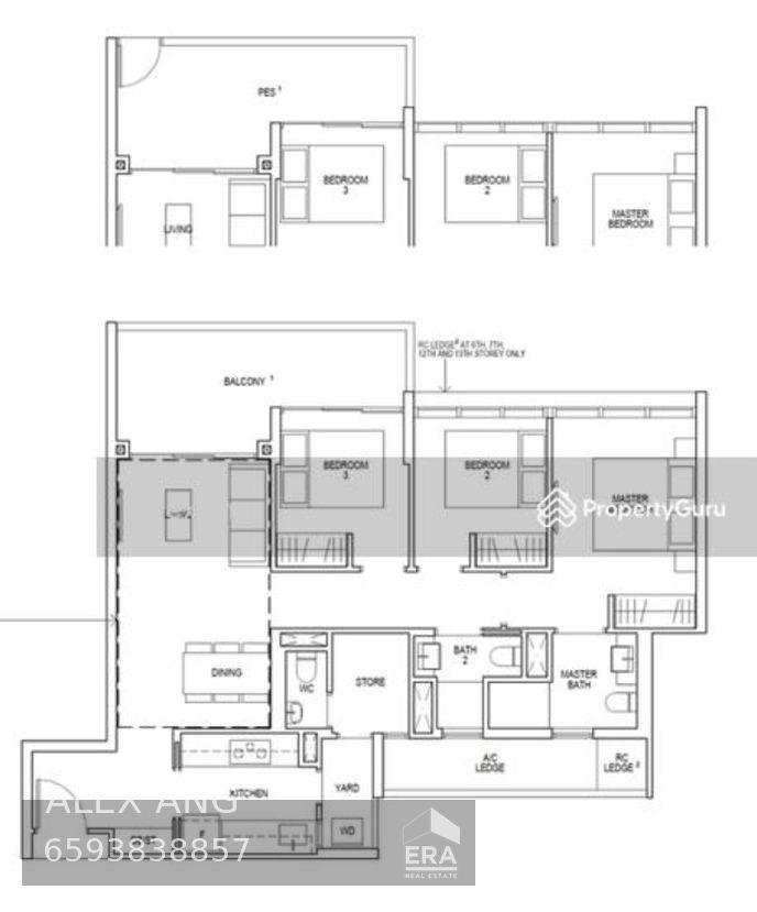 Condominium for Sale, Hougang Avenue 7 Riverfront Residences, SGD 2,300,000 | Leasehold 99
