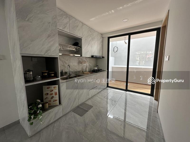 Terrace for Sale, Open House – Almost Sold! Wide Frontage! Brand New 2.5 Sty Home w. Mezzanine & Lift, SGD 5,800,000 | 999-year lease