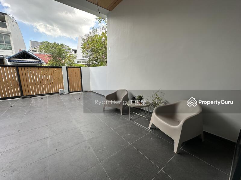 Terrace for Sale, Open House – Almost Sold! Wide Frontage! Brand New 2.5 Sty Home w. Mezzanine & Lift, SGD 5,800,000 | 999-year lease