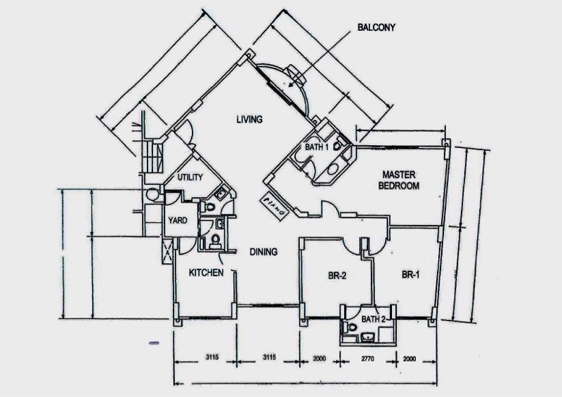 Condominium for Sale, Elias Green Condominium For Sale, $1,700,000, 3 Bed 3 Bath 1,507 sqft $1,128.00 psf, SGD 1,700,000