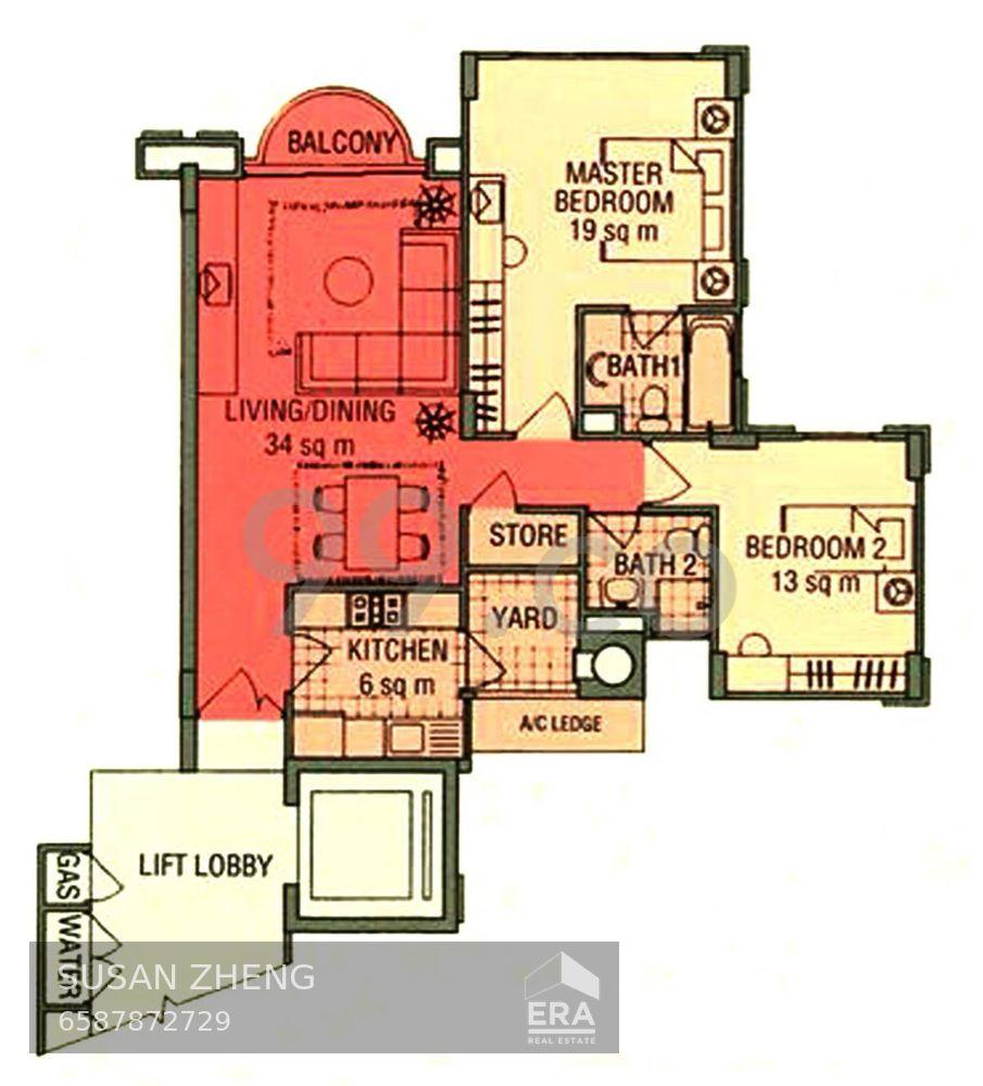 Condominium for Sale, Hume Avenue Symphony Heights, SGD 1,768,888 | Freehold