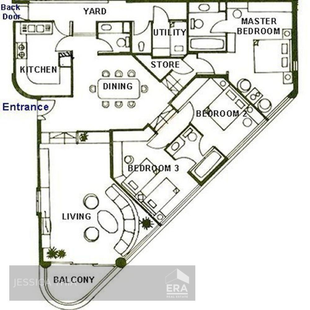 Condominium for Sale, Siglap Road Mandarin Gardens, SGD 2,400,000 | Leasehold 99