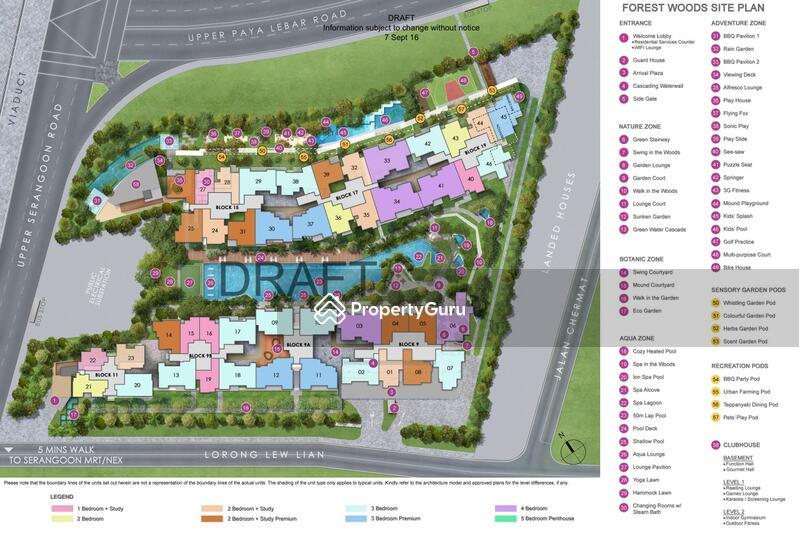 Condominium for Sale, Forest Woods, SGD 2,088,800 | 99-year lease