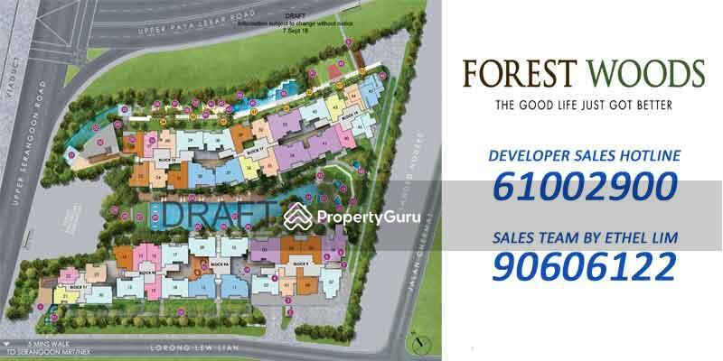 Condominium for Sale, Forest Woods, SGD 2,088,800 | 99-year lease