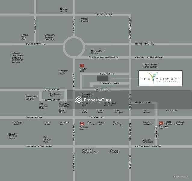 Apartment for Sale, The Vermont On Cairnhill, SGD 7,500,000 | Freehold